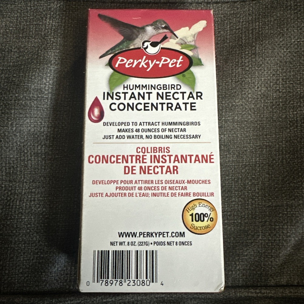 Perky-Pet # 240 8 ounce Instant High Energy Hummingbird Nectar Food